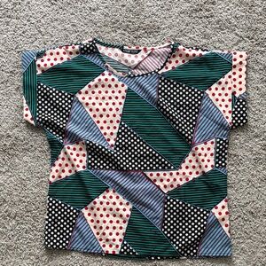Colorful Geometric Kids Shirt